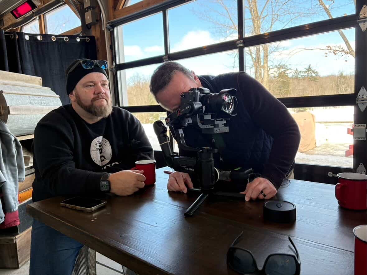 filming